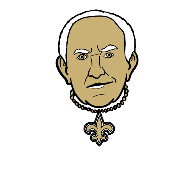 New Orleans Saints The High Sparrow Logo iron on transfers